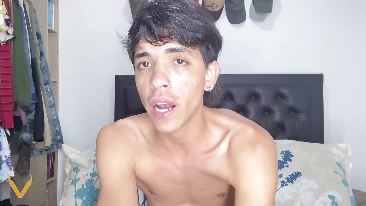 Isak Just Showing off His Thick Cock and Exploding with Pleasure