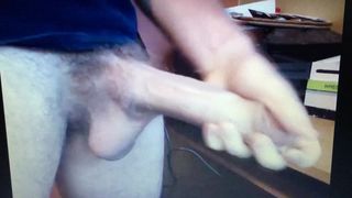 Beer can thick huge hung massive horse cock edging on cam