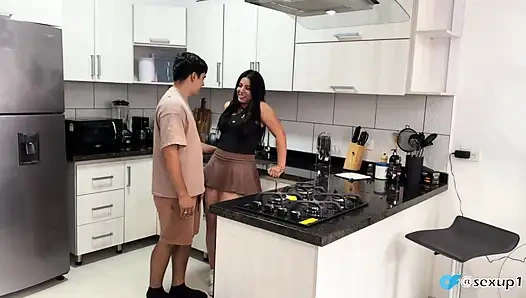 Latina cook gets fucked by her boss Rockstar