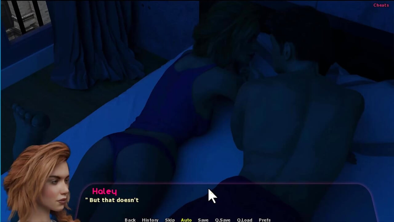 Haley Story #7 - Haley couldn't say no to the dick in bed...Diane Fucked Johannes in the living room