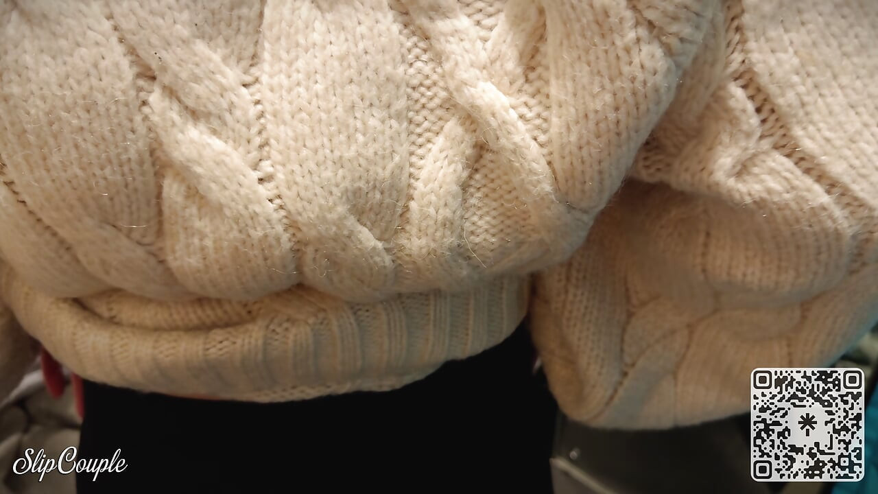 Risky Fitting Room Blowjob While Shopping – She Swallowed Every Drop!