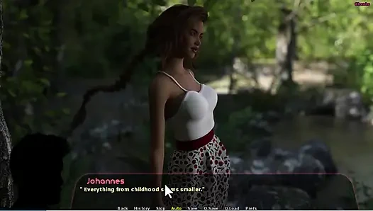 Haley hikayesi #10 - Haley sıska yüzmeye gitti. Asriane Stephanie Johannes sakso çekiyor.