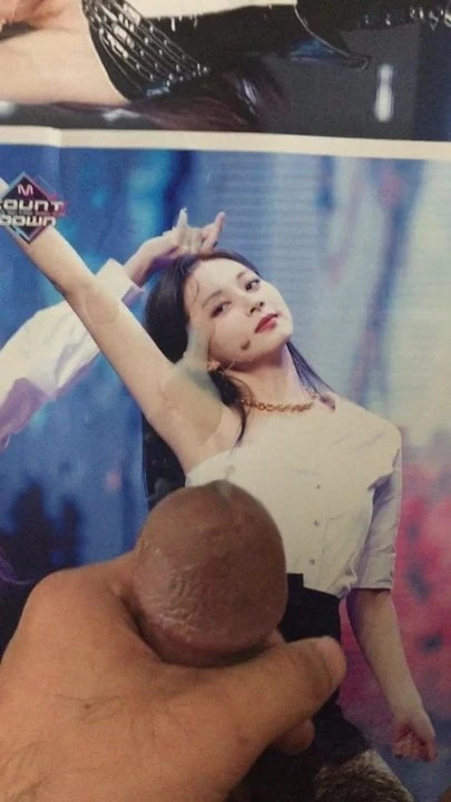 Twice Tzuyu Cum Tribute on her sexy armpits part 1