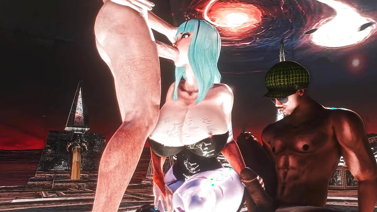 इलेक्ट्रॉन टेंपल में Morrigan Aensland (भाग 3)