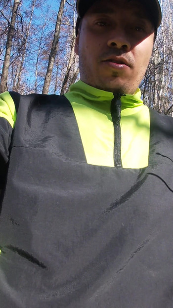 Epic moment from "Lost in the forest wearing my jock - I exposed everything Part 1"