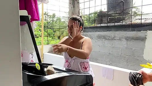 Stepmom has sex with her stepson while stepdad is not home