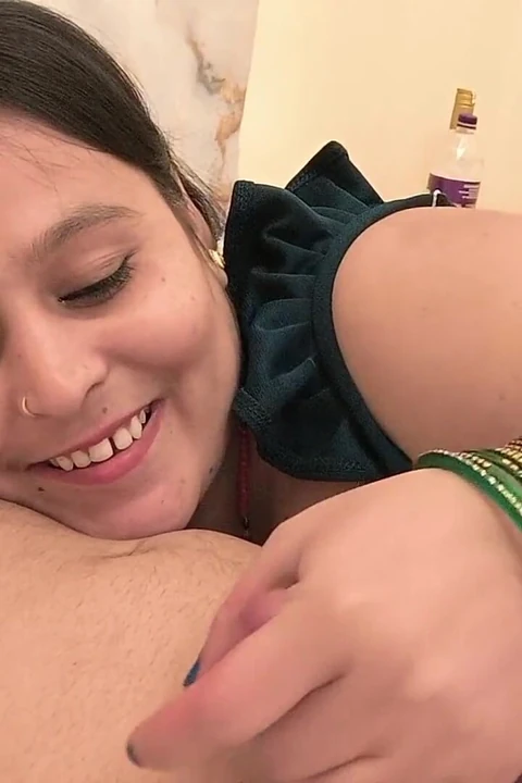 Step Daughter Fuck with Step Father in Oyo Hotel