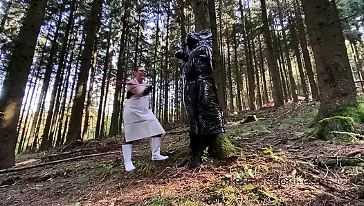 Dominatrix sahibe April - izolasyon