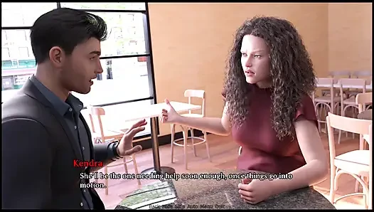 Eine perfekte ehe # 22 - Jake, Kendra und Anna gingen zum mittagessen ... Anne spielte mit sich selbst