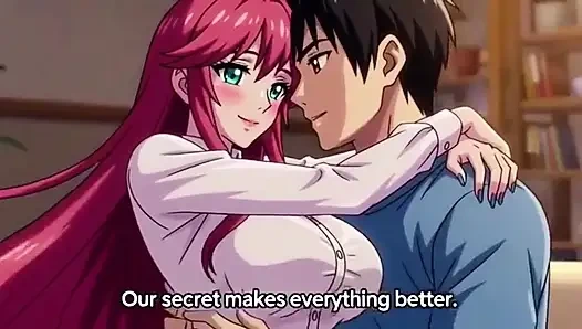 Kleines geheimnis von stiefmutter und stiefsohn allein zu hause