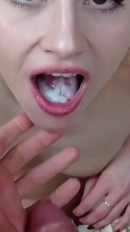 SHANAXNOW BLOWJOB DIRTY TALKING CUM IN MOUTH SWALLOW IT | Clip 2