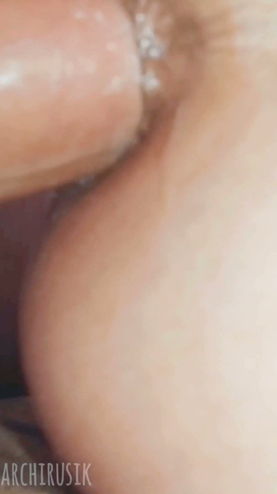 Cute boy fucked by a big dick to cum right in the ass without a condom! | Clip 1