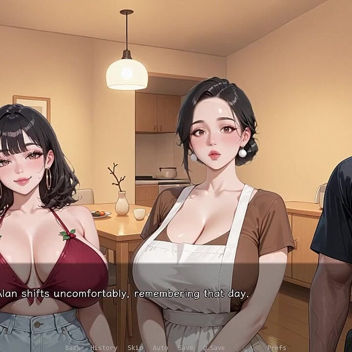 Siapa yang dipukul & dikongkek oleh kote hitam besar di belakang pintu? -Ntr"d oleh kawan saya Curang Laluan #3 Ai Animasi Visual Novel
