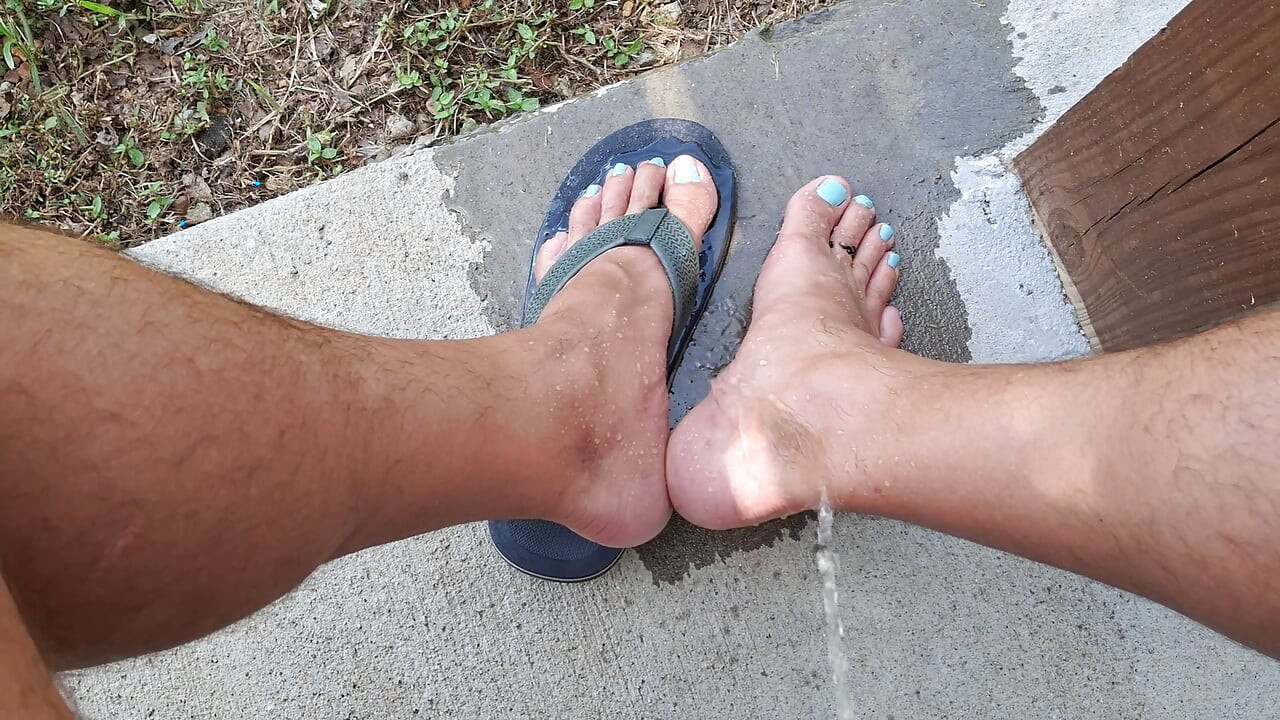 Have you ever pissed on your own feet.