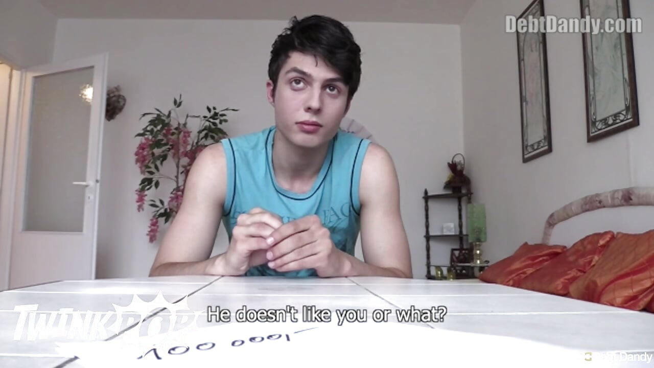 TWINKPOP - He Couldn't Repay The Loan So This Cute Straight Twink Offered Something Much Harder To Refuse