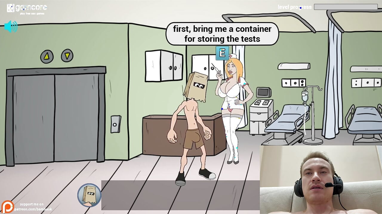 FuckerMen Hospital - Big Tits Nurse Sucks My Huge Cock  Adult Game Playthrough
