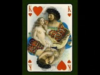 Le Florentin - cartas de jogar eróticas de Paul-emile Becat