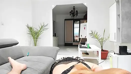 Big TITS Step Sister Loves COCK and CUM