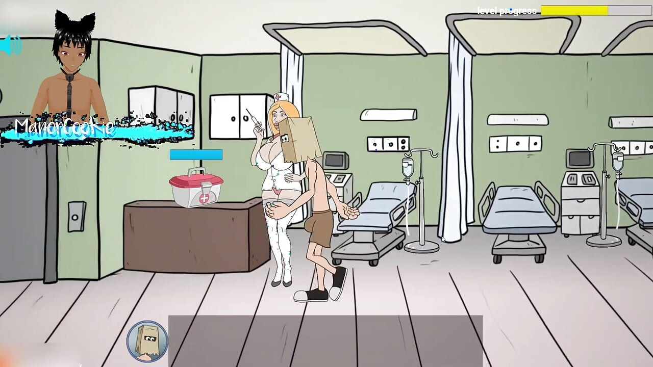 Fuckerman Hospital - Time for my checkup and to see some sexy nurses with big asses and tits!