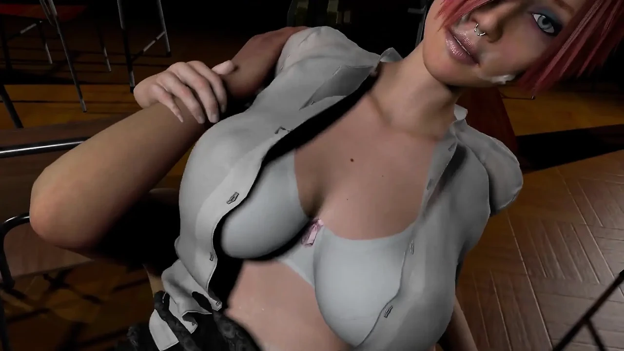 Ashley Spending Hours Fucking Her Classmates After Class