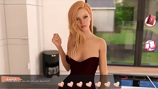 Helping the hotties #3 - Johannes took a sneak peak to see what the girl in the cabin is up to.