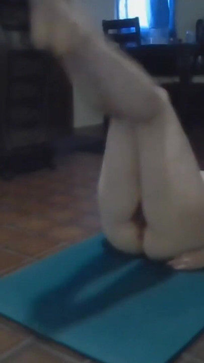 Jaw-dropping moment from "Yoga For Humans Who Like Cute Buttholes and Hairy Pussies"