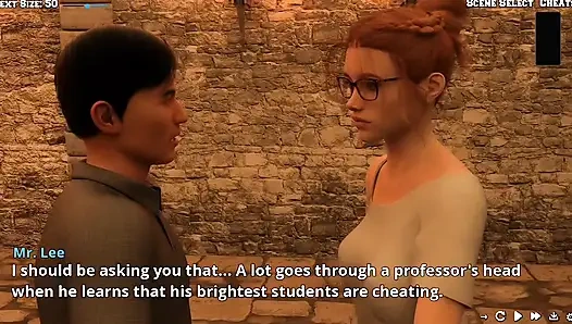 Bersenang-senang sama lindsey di malam hari