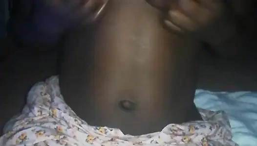Hot Amature Homemade  African  Ebony Oiled Teen Big Tits Dancing Sexy Body  POV