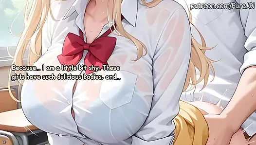 Girls from Saimin Seishidou are passing teacher's special exam (Sex JOI)
