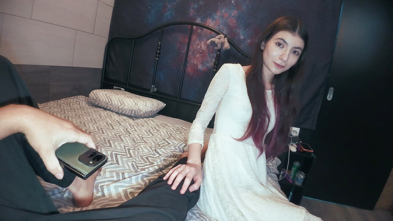 Shy StepSister Loved Her Stepbrother, Friend Forced a Threesome