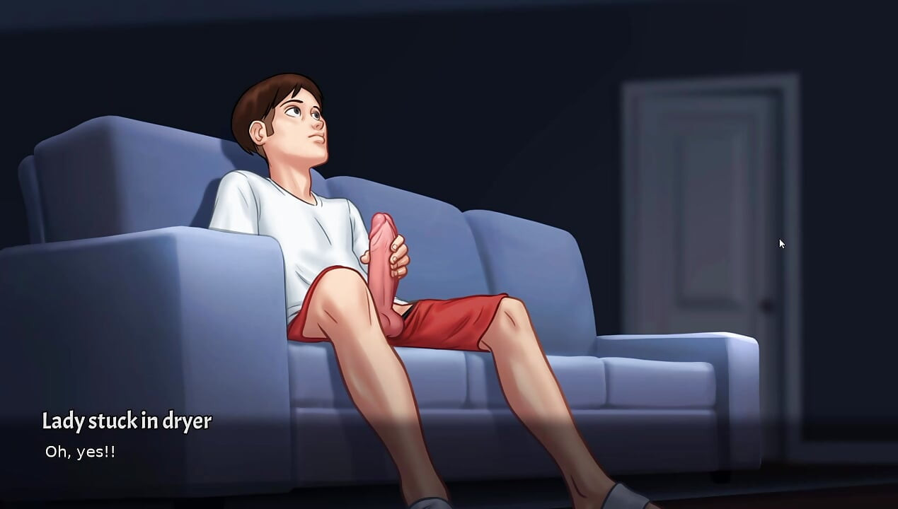 new step mom and step son  make amazing seen in summertime saga part 6