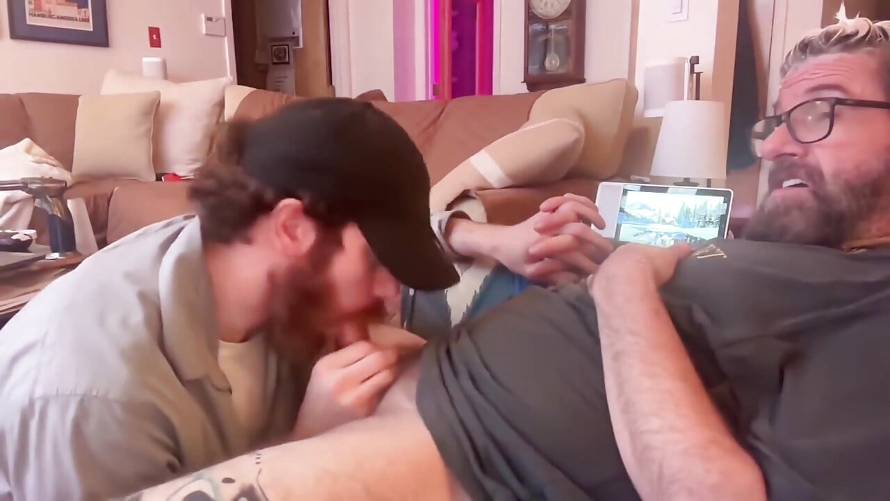 Late Night BJ for Husband Cum Swallow