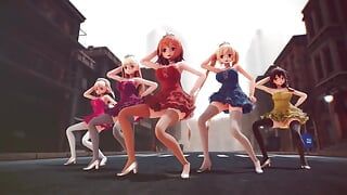Mmd R-18 Anime Girls Sexy Dancing Clip 367