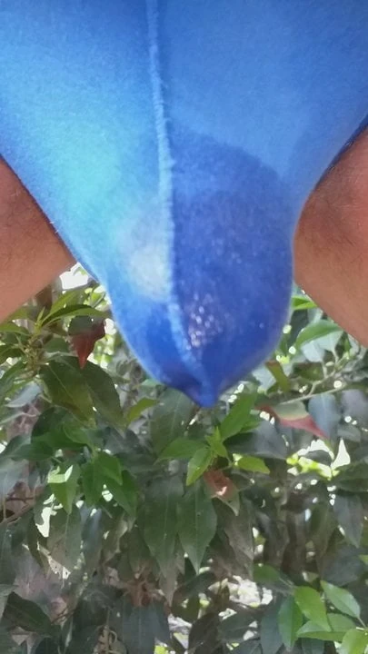 pissing through my underpants