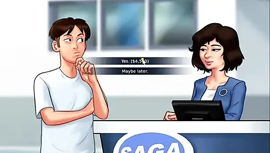 Summertime saga - Johannes fucked Debbie.
