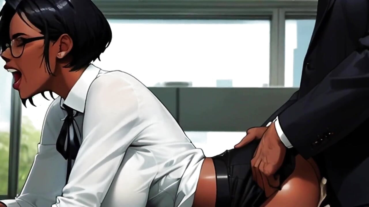 Beautiful Exotic Women Get Fucked at Their Desks