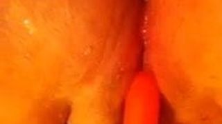 Me squirting for master