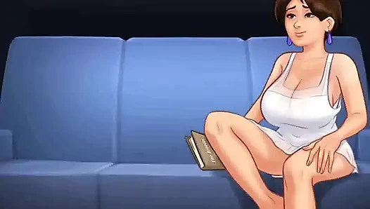 Cerita musim panas: tante girang seksi mergokin cowok kontol besar ditangannya ep 153