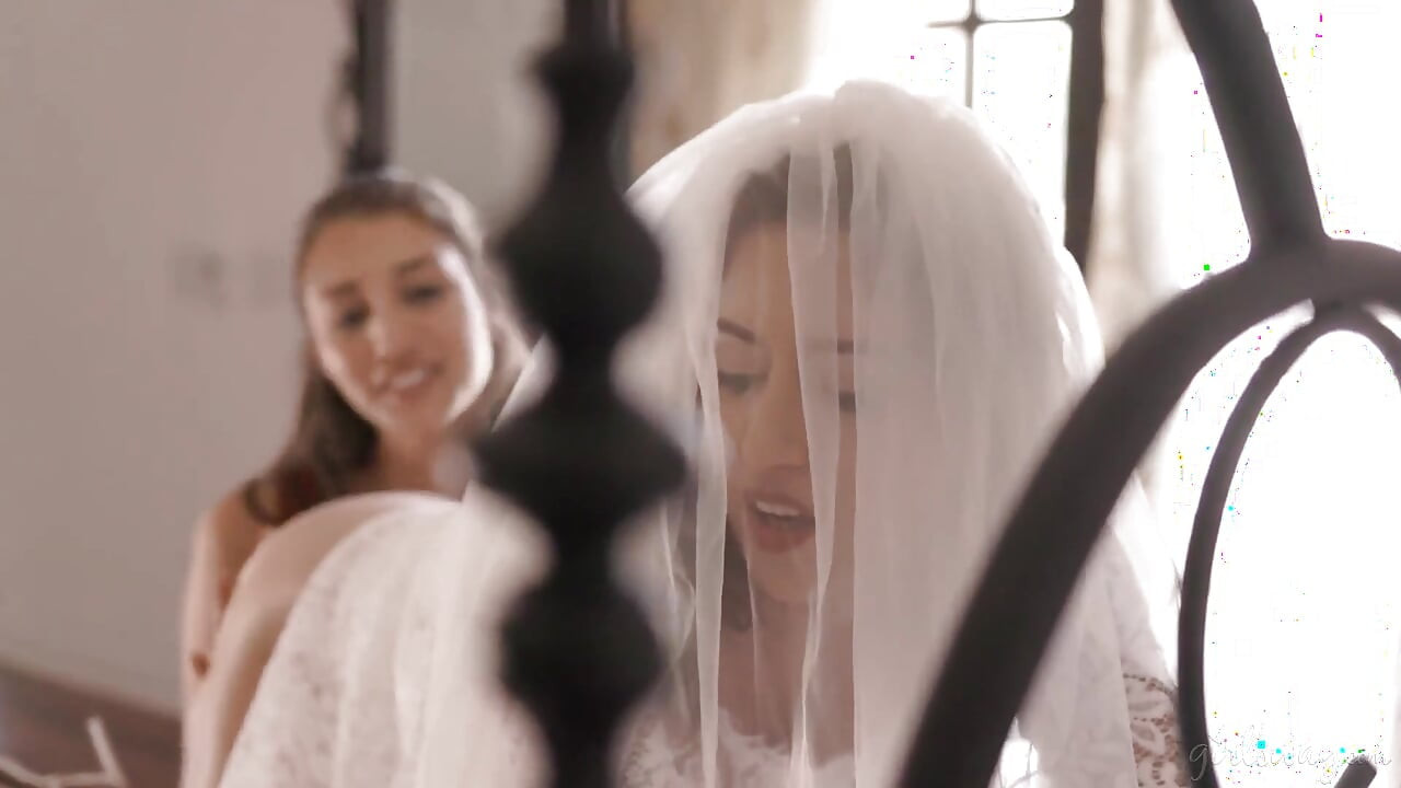Girlsway - Whitney Wright Plans Quickie with Bride April O'neil but Bella Rolland Takes Her Place