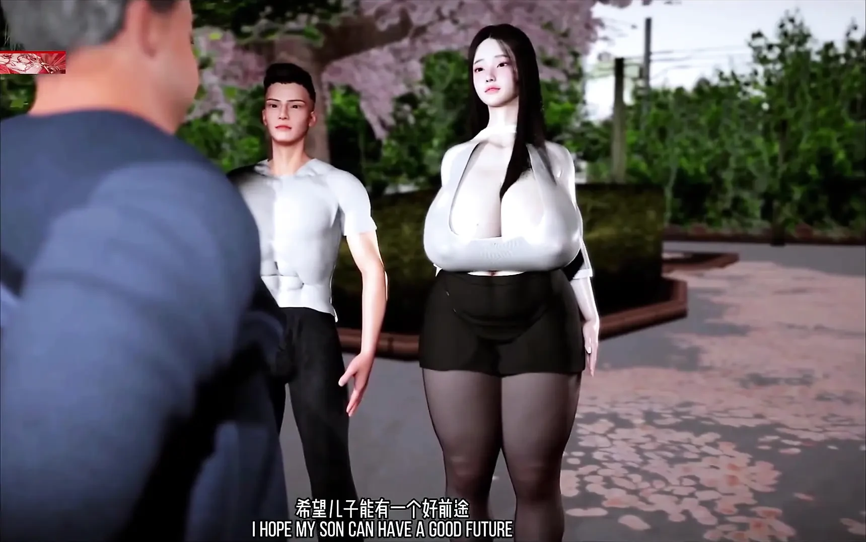 Bigboobs 数字梦想妹子与危险的身体 - 3D 动画成人动漫