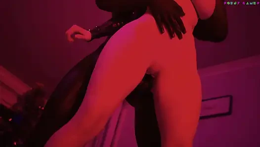 Shamandev'in arzu gölgeleri - genç Yuria zenciyle sikiliyor: resmi ilk büyük zenci sahnesi 56