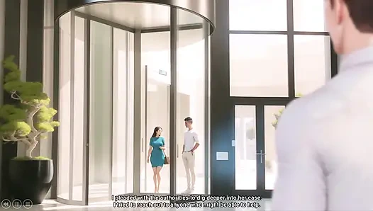 Tante seksi dengan animasi ngasih pria pendatang baru sambutan hotel yang lembut dan penuh gairah