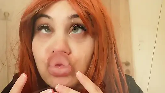 My Stepsister Has a Face-related Fetish That Involves a Transparent Sheet of Glass: She Presses Her Face-her Tongue, Nose,