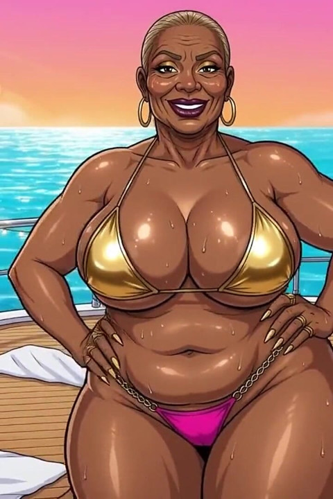 Sexy Black Women in Bikinis