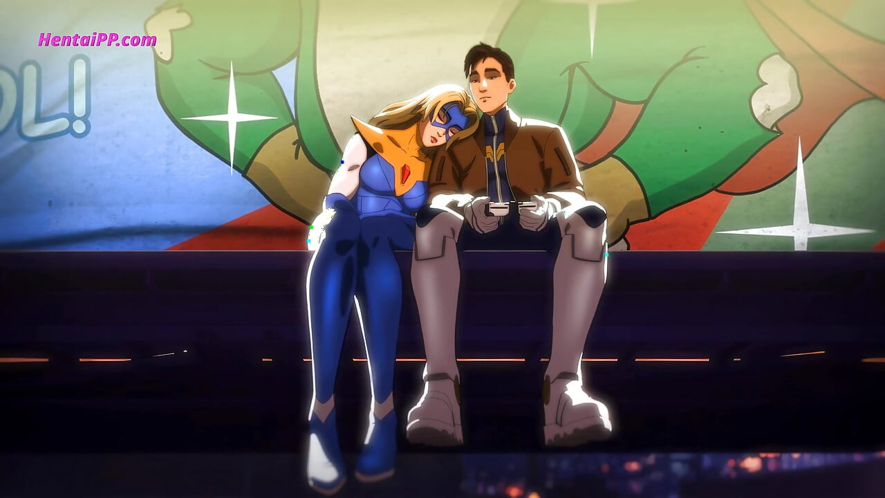 Blonde Blazer Kneels Between His Legs – She Takes His Big Cock Deep In Her Mouth, Sucking With Passion