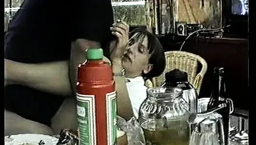 Mature German Ladygot Whipped and Fucked While Fingering