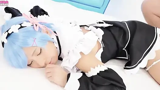 Japanese Anime Cosplay Rem -