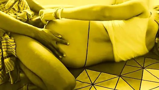 Slutty Bhabi with big boobs Secretly Fucks her devar big cock.