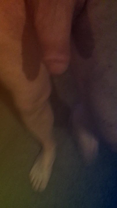 my thick cock walking