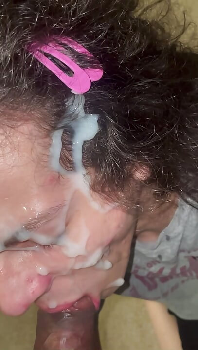 Cute teen boy plays with older stepsister makeup and takes huge facial from older straight guy. I&#039;m 18 and fem he&#039;s 29